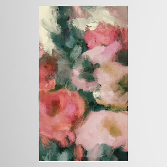 floral abstract 4 22 Tablecloth Gallery Image 2