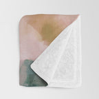 floral abstract 4 22 Throw Blanket Gallery Image 3