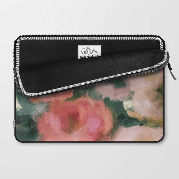 floral abstract 4 22 Laptop Sleeve Gallery Image 2