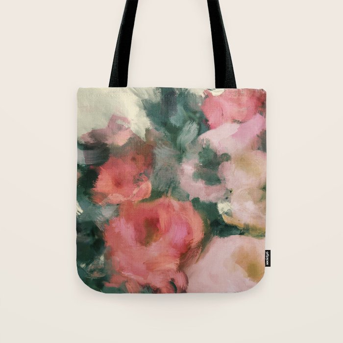 floral abstract 4 22 Tote Bag Gallery Image 1