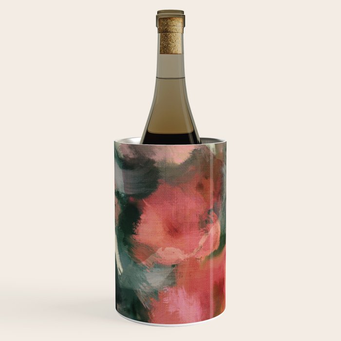 floral abstract 4 22 Wine Chiller Gallery Image 2