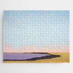 Bay With Purple Water Jigsaw Puzzle Gallery Image 1