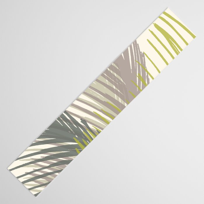 Abstract Palm Tree Table Runner Gallery Image 3