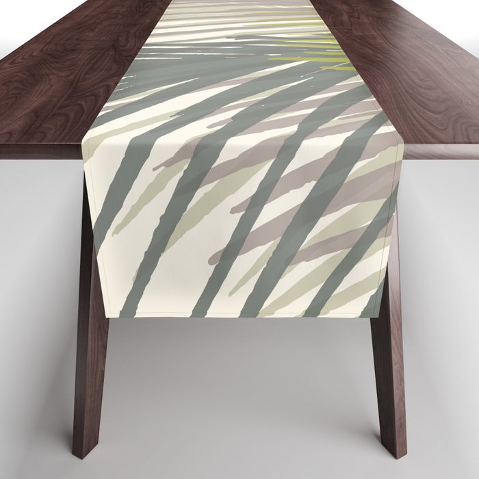 Abstract Palm Tree Table Runner Gallery Image 1