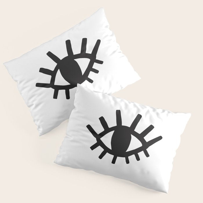 Open Eyes Pillow Sham Gallery Image 1