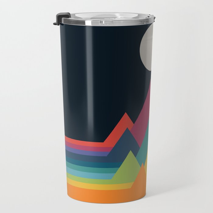 Whimsical Mountains Travel Mug Gallery Image 3