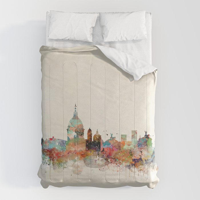 rome italy skyline Comforter Gallery Image 6