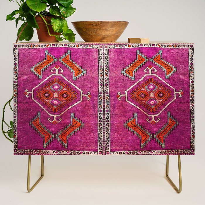 vintage Moroccan carpet Credenza Gallery Image 1