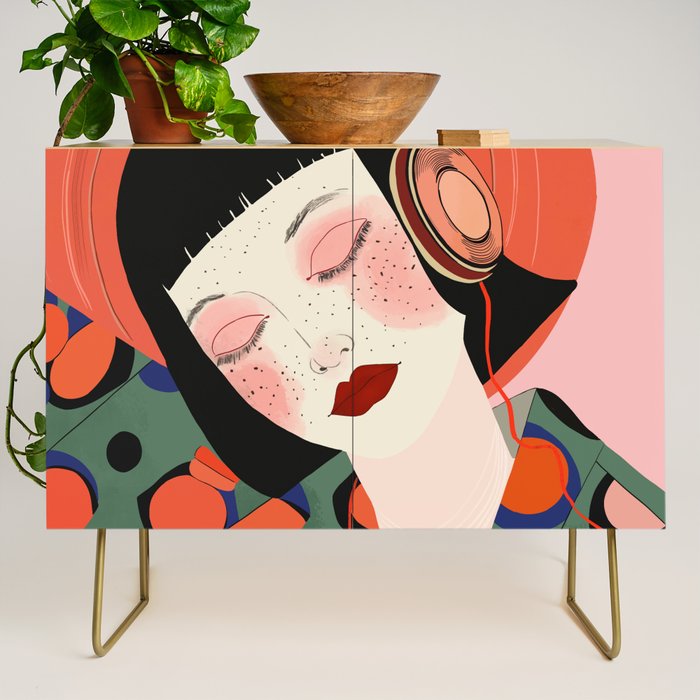 Sounds of Serenity Credenza Gallery Image 1