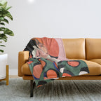 Sounds of Serenity Throw Blanket Gallery Image 1