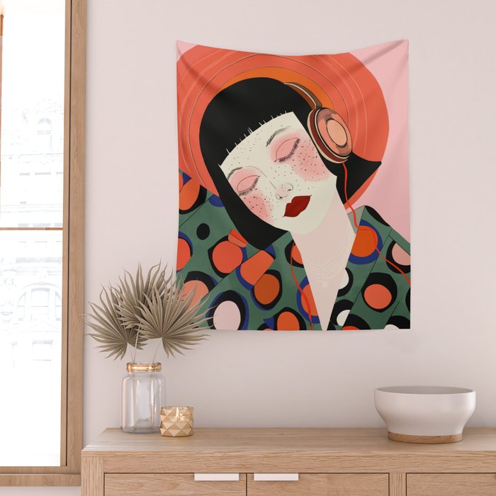 Sounds of Serenity Wall Tapestry Gallery Image 2