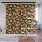 Floral Jungle  Wall Mural Gallery Image 1