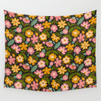 Floral Jungle  Wall Tapestry Gallery Image 4