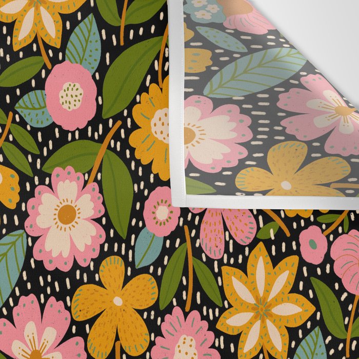 Floral Jungle  Wall Tapestry Gallery Image 3