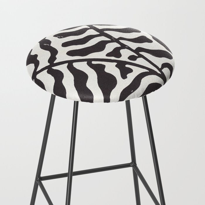 Still LIfe with Three Flowers in a Vase / Black & White Stool Gallery Image 2