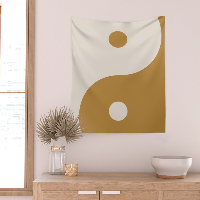 the moon the sun Wall Tapestry Gallery Image 2