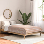 irregular stripes - peach Comforter Gallery Image 2