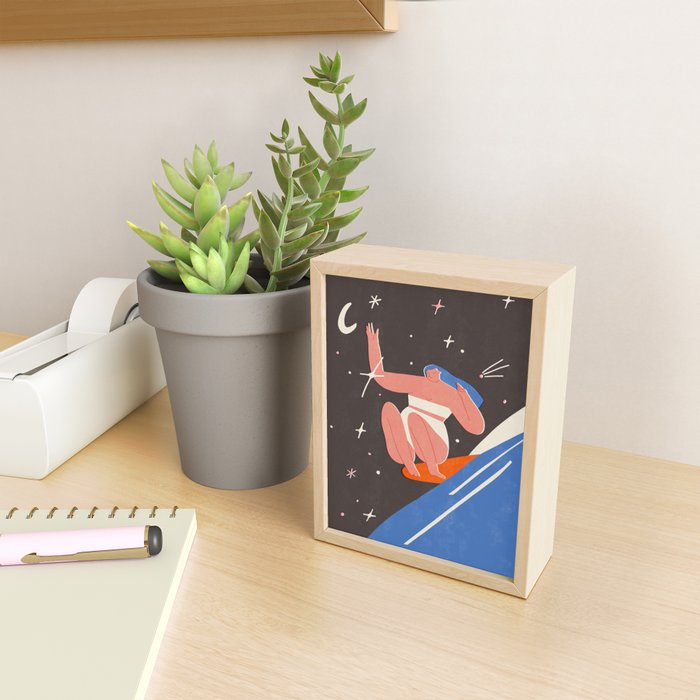 Under the stars Mini Art Print Gallery Image 2