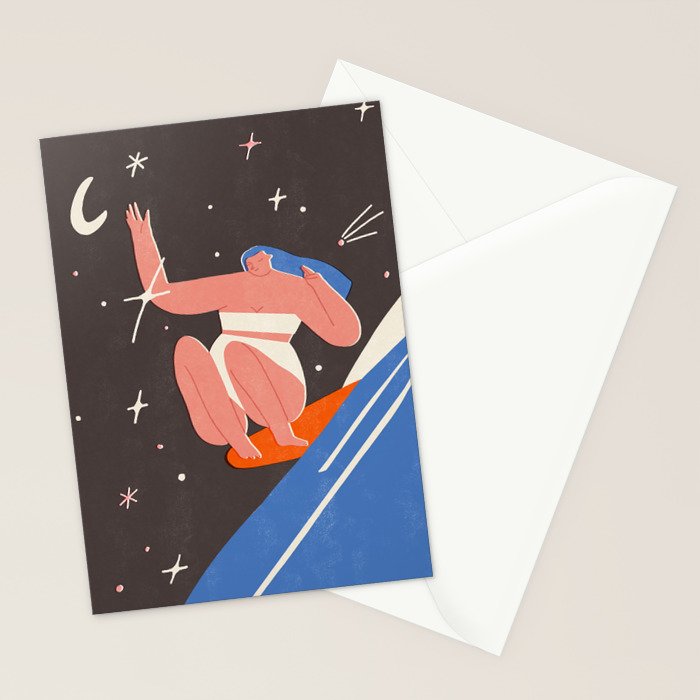 Under the stars Stationery Card Gallery Image 2