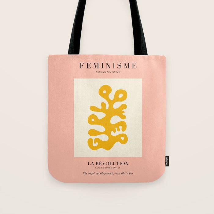 L'ART DU FÃMINISME III â Feminist Art â Matisse Exhibition Poster Tote Bag Gallery Image 1