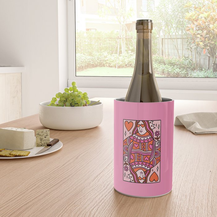 Queen of Hearts Wine Chiller Gallery Image 4