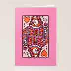 Queen of Hearts Stationery Card Gallery Image 2