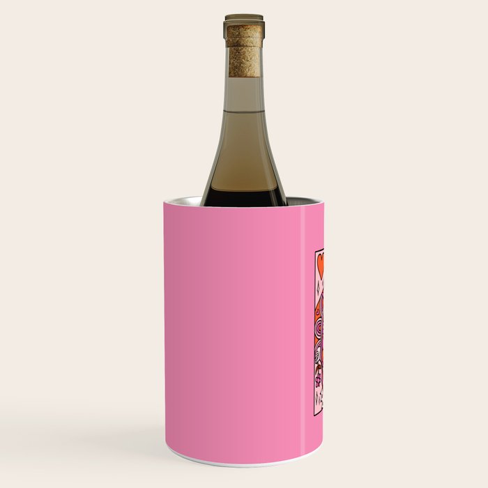 Queen of Hearts Wine Chiller Gallery Image 2