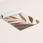 Abstract Art Tropical Leaves 11 Yoga Mat Gallery Image 2