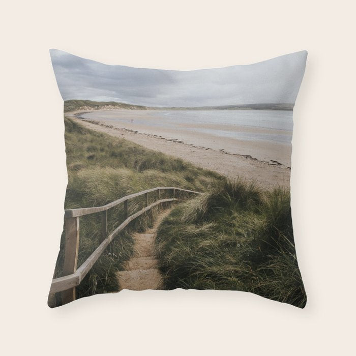 A day at the beach - Landscape and Nature Photography Throw Pillow Gallery Image 6