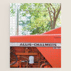 Allis - Chalmers Vintage Tractor Jigsaw Puzzle Gallery Image 1