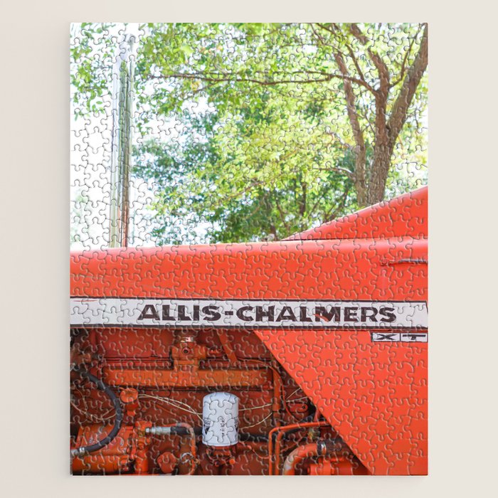 Allis - Chalmers Vintage Tractor Jigsaw Puzzle Gallery Image 1