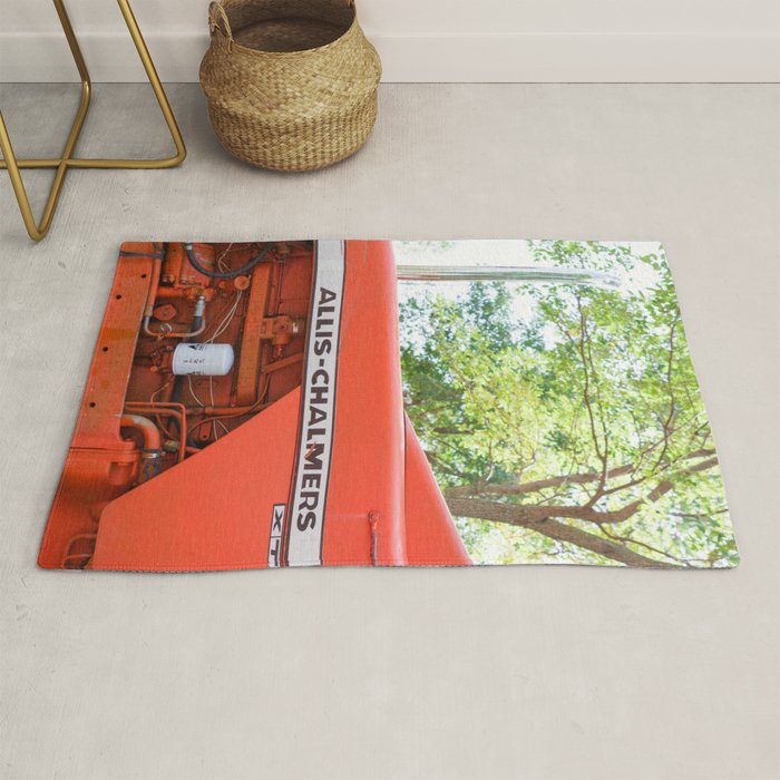 Allis - Chalmers Vintage Tractor Rug Gallery Image 1