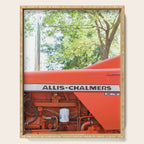Allis - Chalmers Vintage Tractor Serving Tray Gallery Image 1