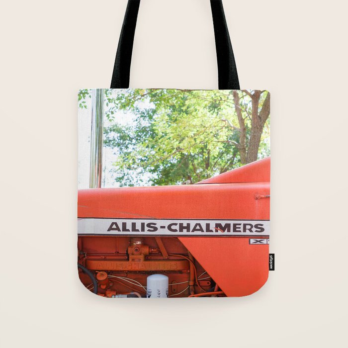 Allis - Chalmers Vintage Tractor Tote Bag Gallery Image 1