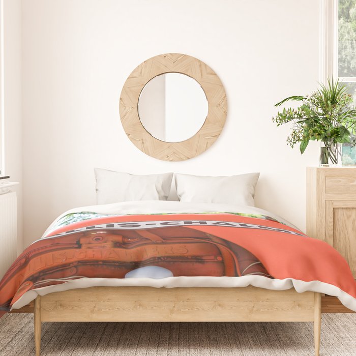 Allis - Chalmers Vintage Tractor Duvet Cover Gallery Image 3