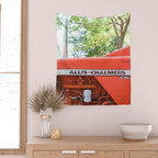 Allis - Chalmers Vintage Tractor Wall Tapestry Gallery Image 2