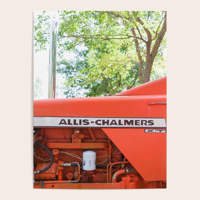 Allis - Chalmers Vintage Tractor Poster Gallery Image 4
