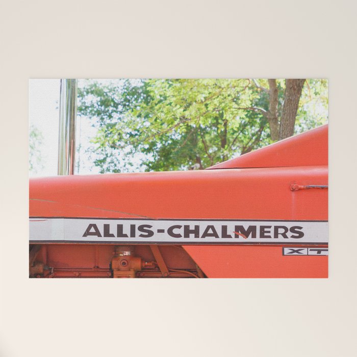 Allis - Chalmers Vintage Tractor Welcome Mat Gallery Image 1