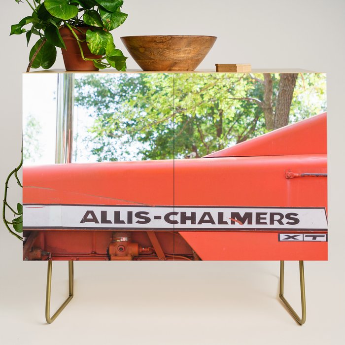 Allis - Chalmers Vintage Tractor Credenza Gallery Image 1