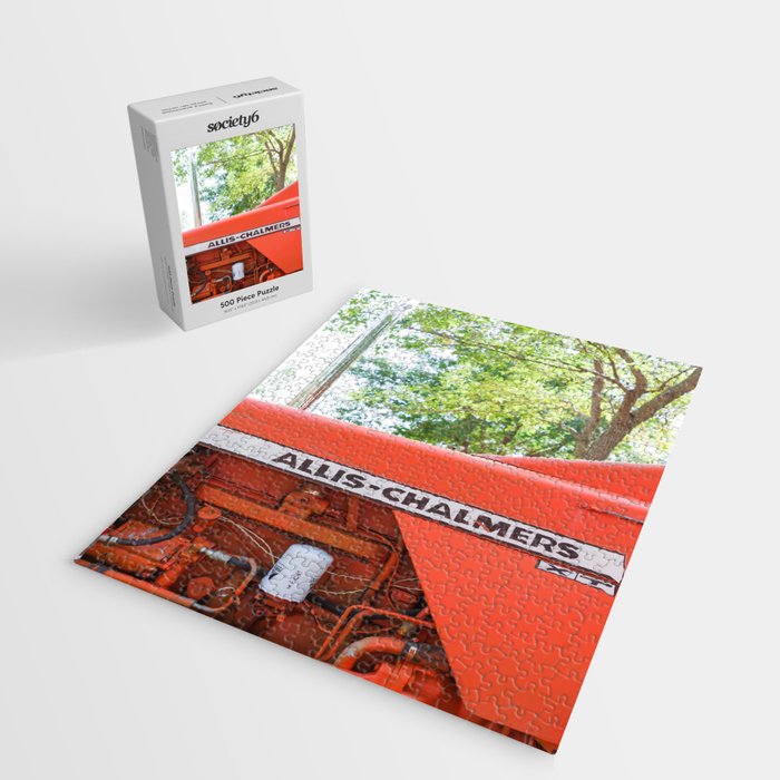 Allis - Chalmers Vintage Tractor Jigsaw Puzzle Gallery Image 2