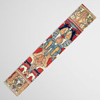 Sehna Kurdish Northwest Persian Rug Print Table Runner Gallery Image 3