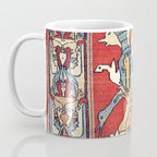 Sehna Kurdish Northwest Persian Rug Print Coffee Mug Gallery Image 3