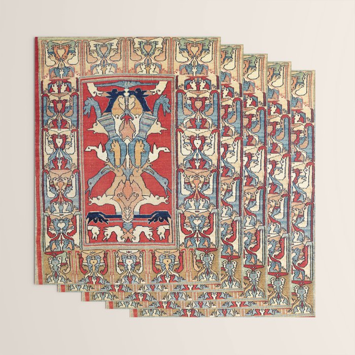 Sehna Kurdish Northwest Persian Rug Print Wrapping Paper Gallery Image 3