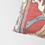 Sehna Kurdish Northwest Persian Rug Print Pillow Sham Gallery Image 4