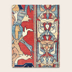 Sehna Kurdish Northwest Persian Rug Print Notebook Gallery Image 4