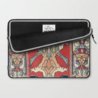 Sehna Kurdish Northwest Persian Rug Print Laptop Sleeve Gallery Image 2