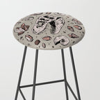 Geo-rex Vortex | Rose Quartz Stool Gallery Image 2