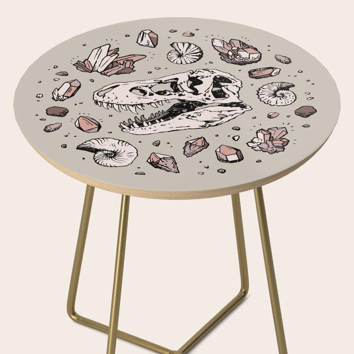 Geo-rex Vortex | Rose Quartz Side Table Gallery Image 2