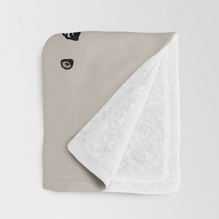Geo-rex Vortex | Rose Quartz Throw Blanket Gallery Image 3