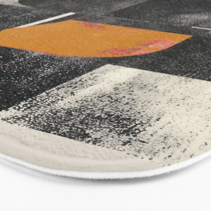 Mid Century Modern Shapes Bath Mat Gallery Image 3